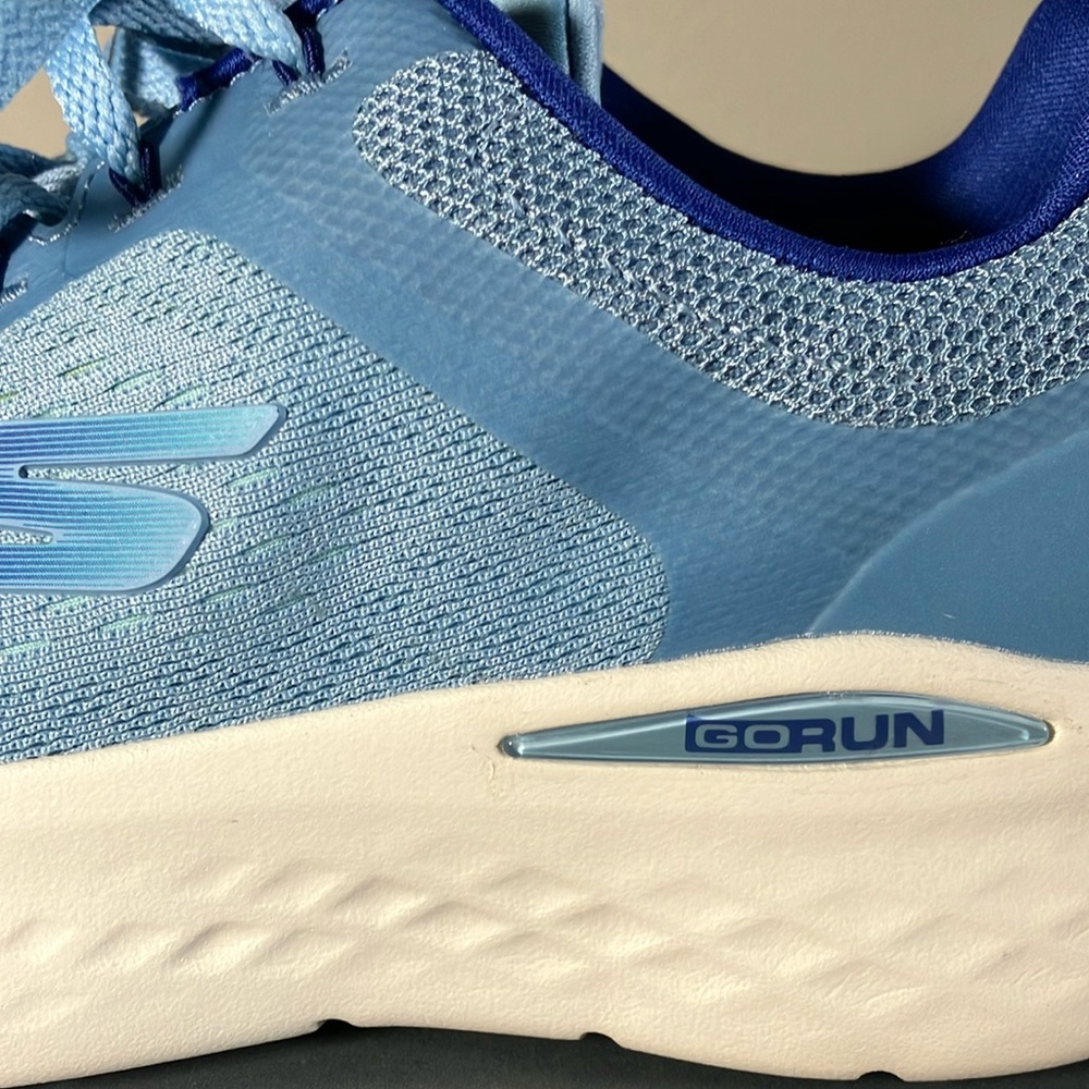 Skechers Go Run Blue Athletic Shoes Size 8M - Picture 8 of 8